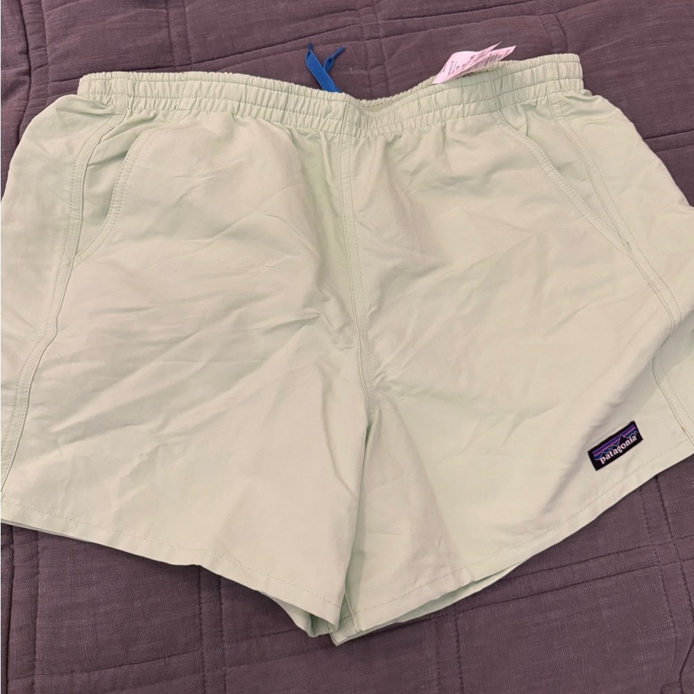 Patagonia women’s Light Green Swim/Active Shorts